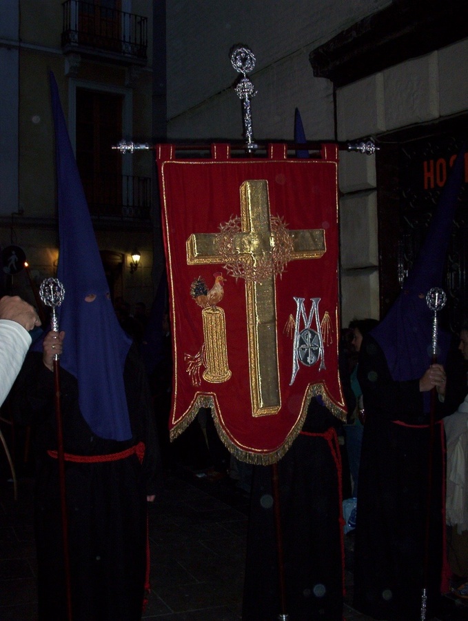 Estandarte Pasionista, coloquialmente conocido como “El Gallo”