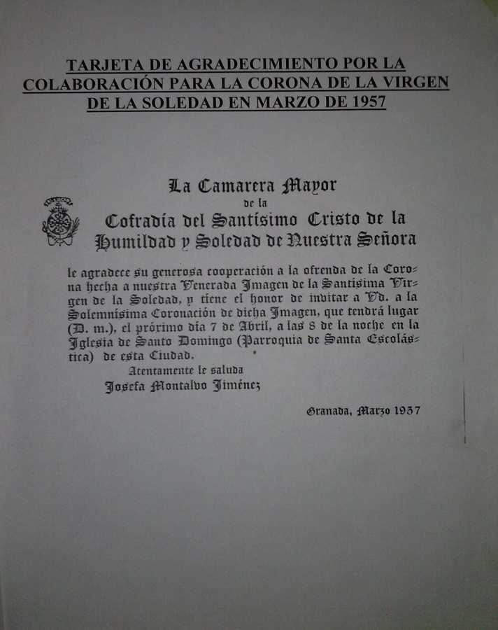 Archivo de la Cofradía