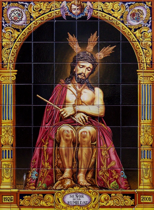 Retablo cerámico del 75 aniversario